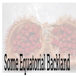 Some Equatorial Backland